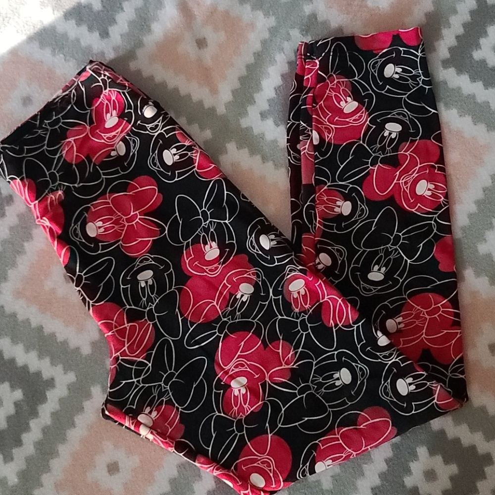 Disney Minnie Mouse One Size Lularoe Leggings